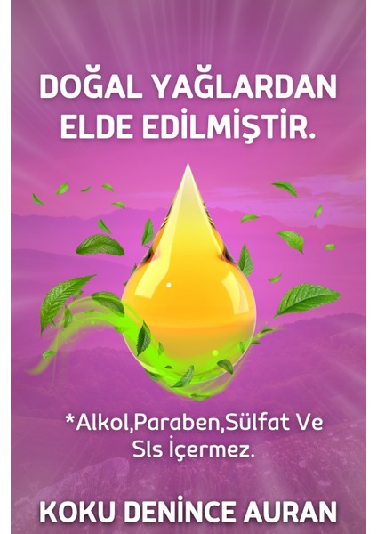 Lavanta Esansiyel Uçucu Koku Yağı Difüzör Esansı Buhurdanlık Yağı Aromaterapi Yağı 100ml