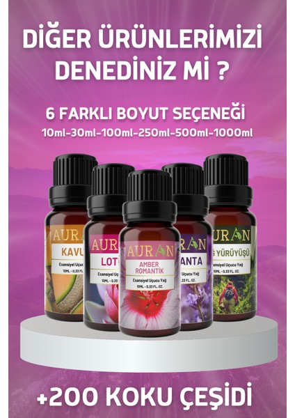 Lavanta Esansiyel Uçucu Koku Yağı Difüzör Esansı Buhurdanlık Yağı Aromaterapi Yağı 100ml