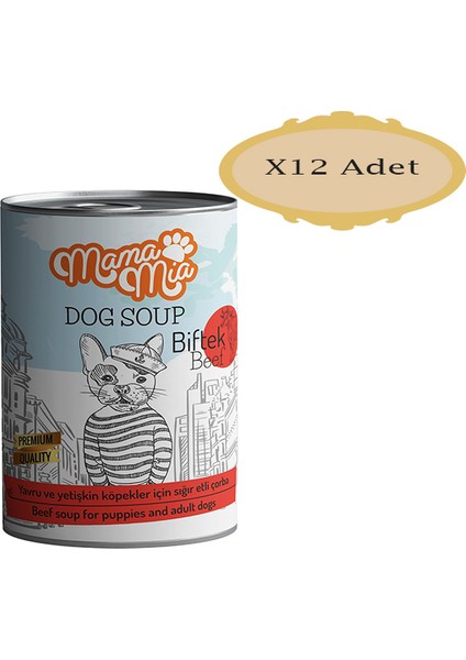 Biftekli Köpek konservesi 400 gr x 24 Adet fiyatları