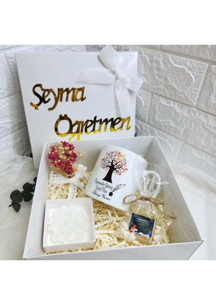 Öğretmenler Günü Si Öğretmene Kutu Seti