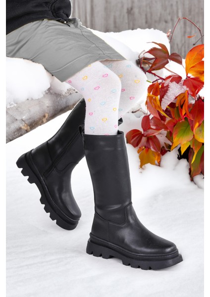 500 Uzun Fermuarlı Kız Çocuk Çizme Bot modelleri