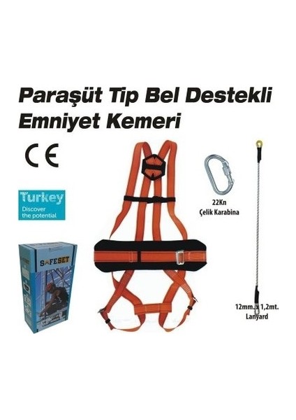 Paraşüt Emniyet Kemeri