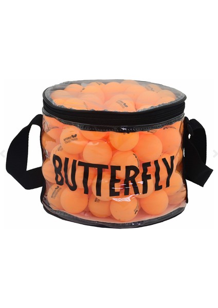 Training Masa Tenisi Topu 100'LÜ Çanta-Turuncu 16005B-O