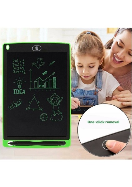 Yazılıp Silinebilen Yazı Tableti 8.5 İnç Manyetik Tablet Resim İçin Eğitici 1 Adet