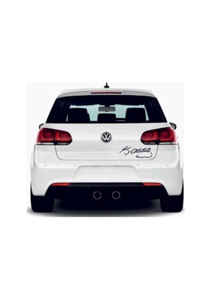 Mitsubishi Uyumlu Kapı ve Çamurluk Uyumlu Araç Markalı Sticker Seti - 2li Set - K Atatürk Imza Hediyeli modelleri