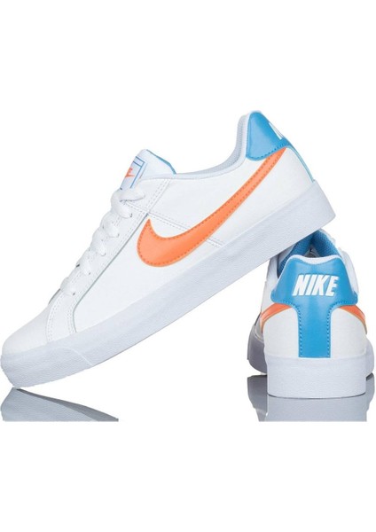 Court Royale Ac Wmns Beyaz Turuncu Kadın Sneaker Ayakkabı DN4244 181