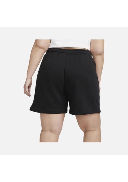Sportswear Essentials Collection Fleece High-Waisted Kadın Şort DM6123-010 modelleri