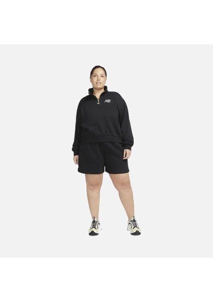 Sportswear Essentials Collection Fleece High-Waisted Kadın Şort DM6123-010 indirimleri
