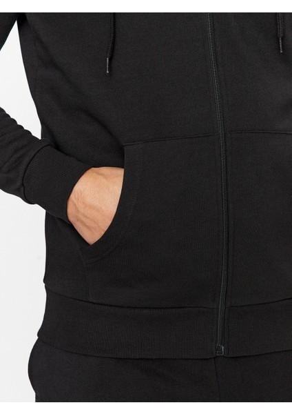 Erkek Fermuarlı ve Kapüşonlu Sweatshirt - 12241567 fırsatları