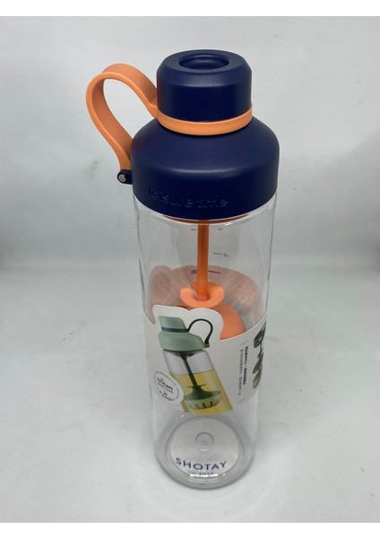 Tea Cup Süzgeçli Tritan Matara Lacivert 680 ml St- 6637