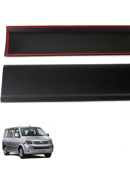 Volkswagen Transporter T5 Uzun Şasi 2009 - 2014 Çamurluk ve Kapı Dodikleri Set 11 Parça Sol Sürgü