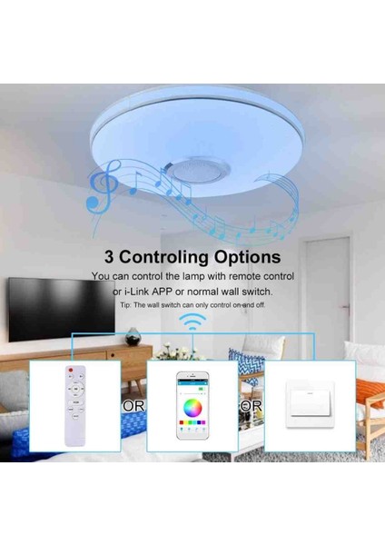 Rgb Bluetooth Müzikli Tavan Lambası indirimleri