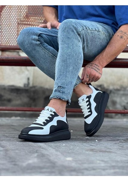 Wagoon WG301 Kömür Beyaz Erkek Casual Ayakkabı modelleri