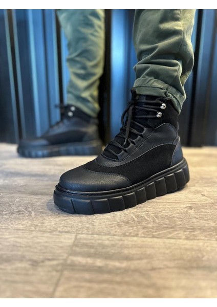 Knack Yüksek Taban Bot 104 Siyah (Siyah Taban) fiyatları