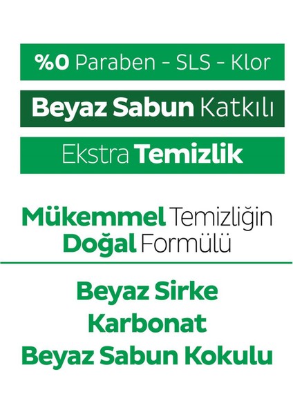 Easy Clean Beyaz Sabun Katkılı+Çamaşır Suyu Katkılı 2X100 (200 Yaprak)