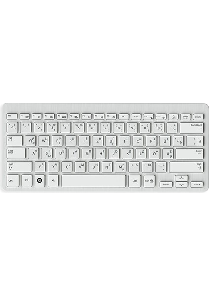 Rusça Klavye Etiketi Şeffaf Arka - Russian Keyboard Sticker Transparent