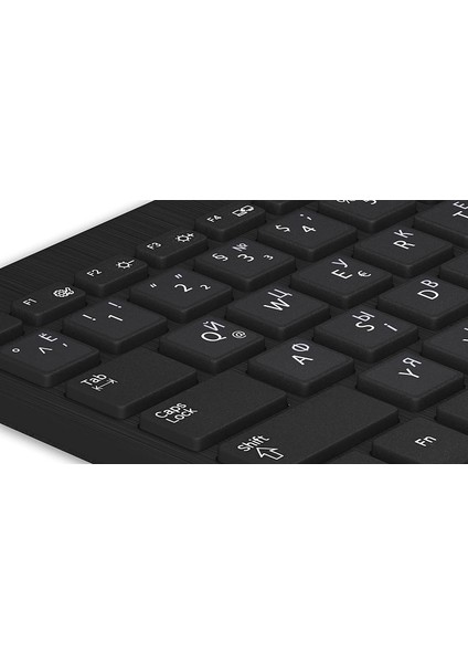 Rusça Klavye Etiketi Şeffaf Arka - Russian Keyboard Sticker Transparent