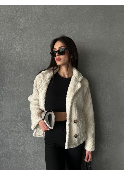 Shana Peluş Bomber Mont