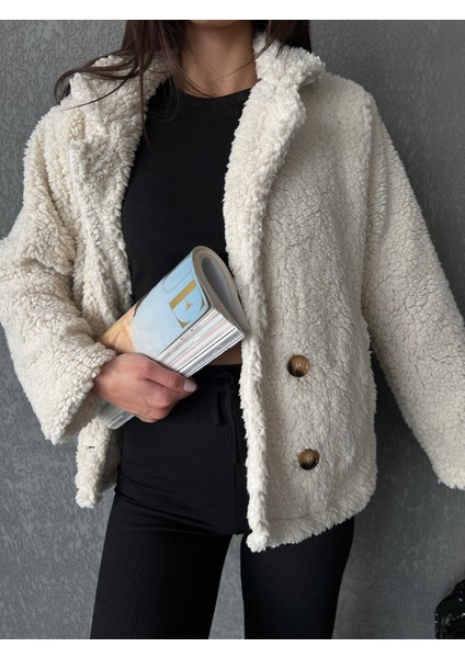 Shana Peluş Bomber Mont