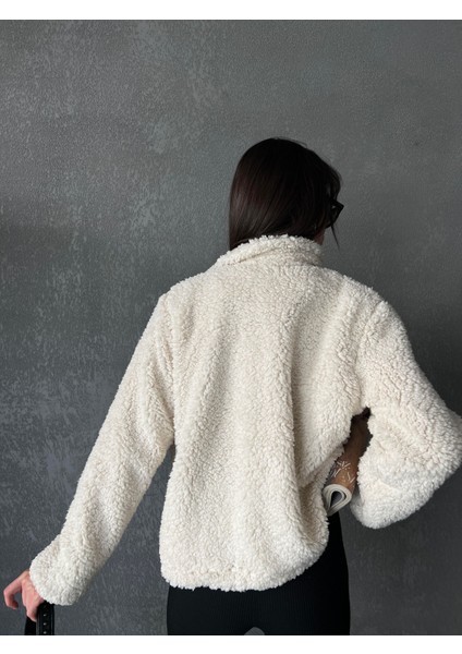 Shana Peluş Bomber Mont