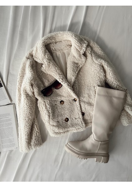 Shana Peluş Bomber Mont