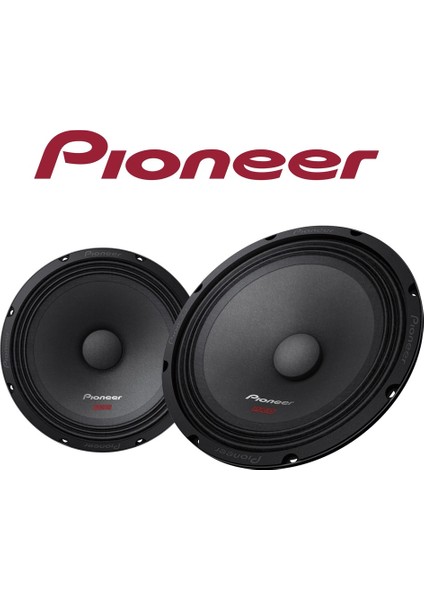 TS-M2010PRO 20CM Midrange Hoparlör Deprem Serisi Çifti 800WAT-360W Rms