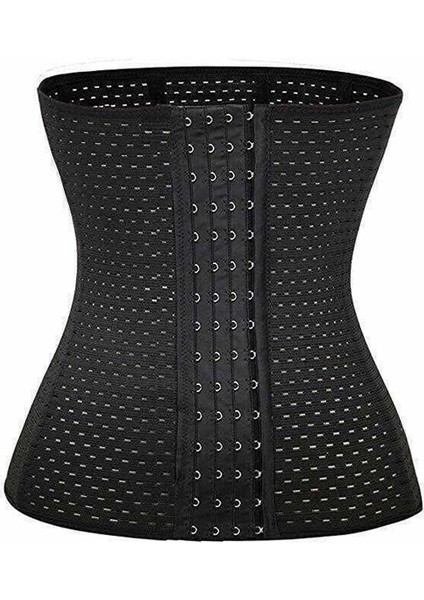 Pregnant Lohusa Bel Korse Korsesi Bel Eğitmeni Zayıflatma Kemeri Şekillendirme Balenli Lohusa Korse Siyah