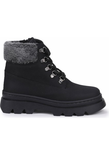 500 Günlük Fermuarlı Kız Çocuk Bot Ayakkabı Siyah fırsatları