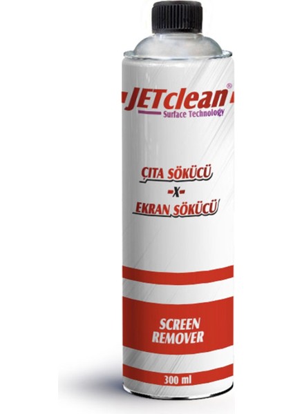 Jet Clean Jetclean 300 ml Çıta- Kasa Sökücü Sıvı