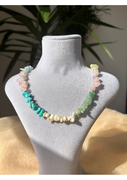 karışık doğaltaş kolye fiyatları