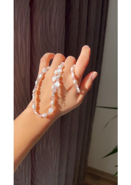 Inci-Sedef-Pembe Kuvars Kolye indirimleri