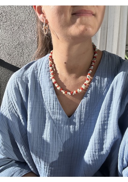 Amazonit-mercan Kolye