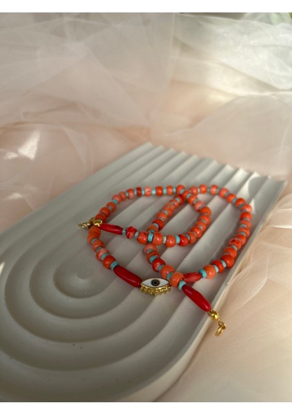 Mercan-turkuaz Kolye fiyatları