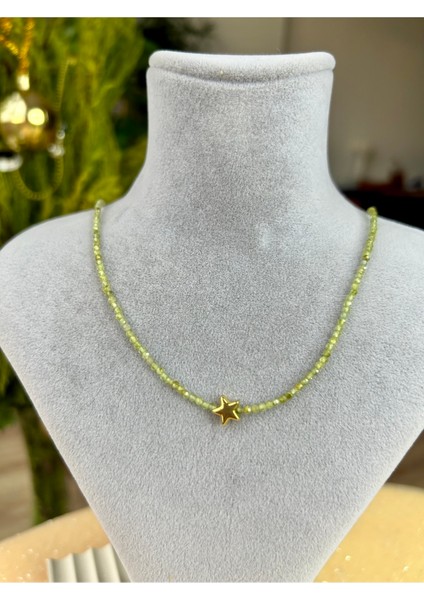 Zebercet (Peridot) Kolye