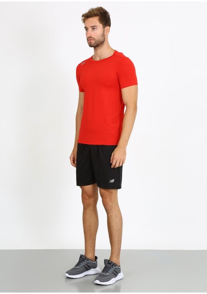 New Balance NBTM2109-CHR Erkek Kısa Kol T-Shirt