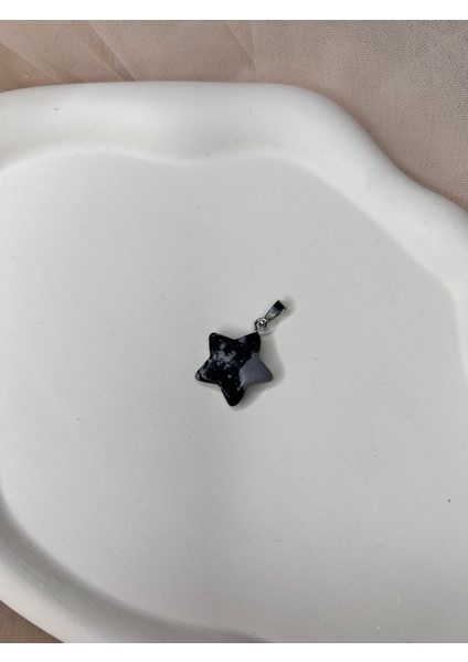 Obsidyen Kolye Ucu