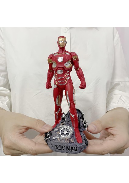 Iron Man Tony Stark Avengers Koleksiyon Karakter Figür Biblo Dekoratif & Özel Hediyelik Ürün Mdl B