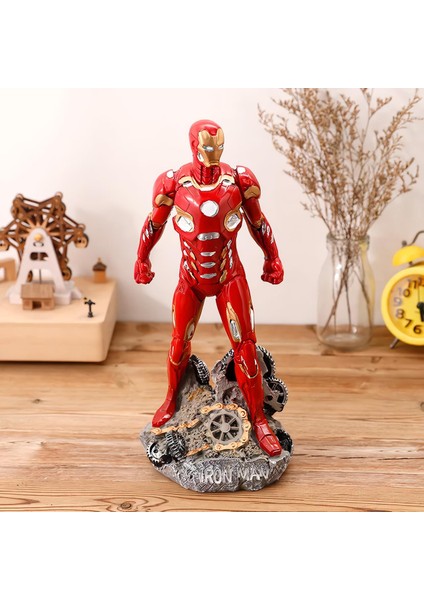 Iron Man Tony Stark Avengers Koleksiyon Karakter Figür Biblo Dekoratif & Özel Hediyelik Ürün Mdl B fırsatları