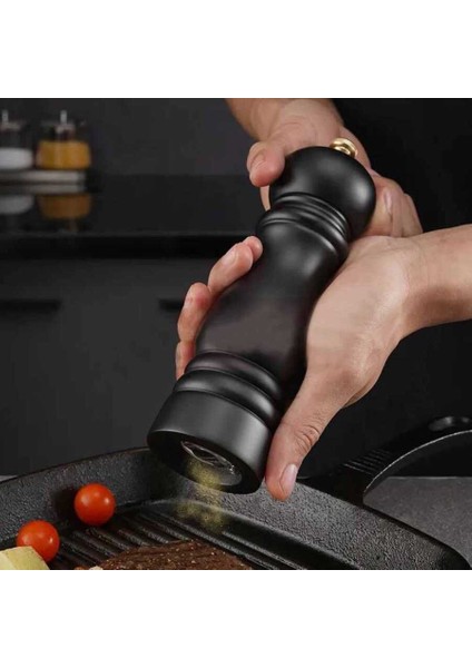 Ahşap Biber Değirmeni Çelik 16 cm (DCA-160)
