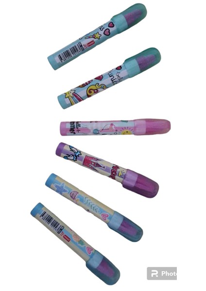 6 Adet Yumurtlayan Silgi Roket Silgi