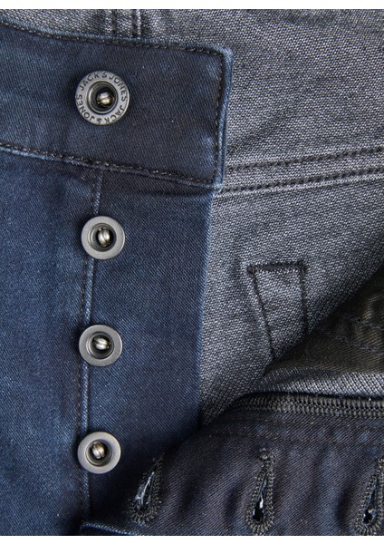 Düşük Bel Slim Fit Erkek Denim Pantolon 12237320_JJIGLENN Jjıcon Ge 942 modelleri