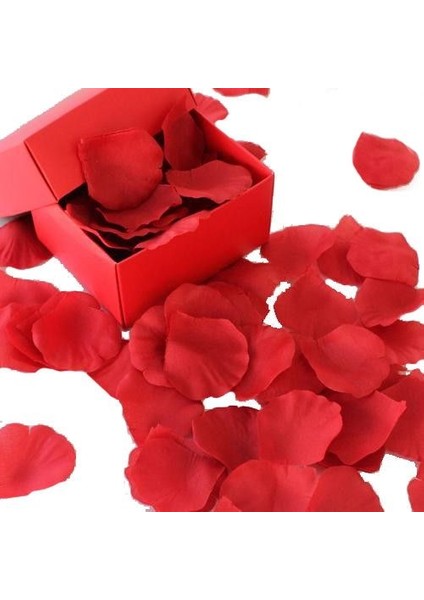 Sevgililer Günü 2000 Adet Kırmızı Yapay Kumaş Gül Yaprakları fiyatları