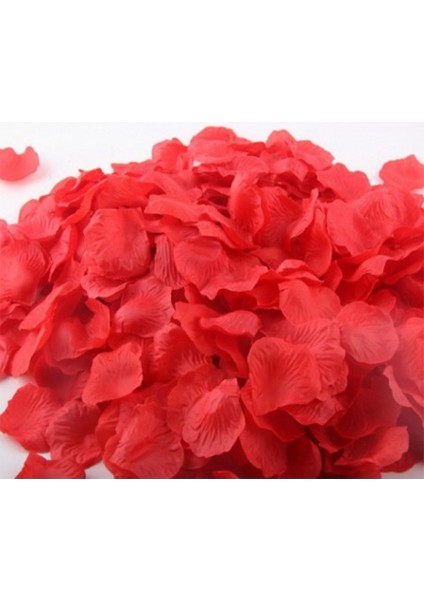 Sevgililer Günü 2000 Adet Kırmızı Yapay Kumaş Gül Yaprakları fırsatları