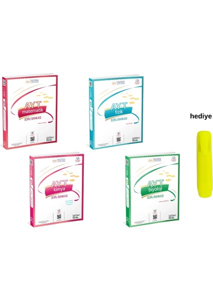 AYT Sayısal Soru Bankası Seti 4 Kitap