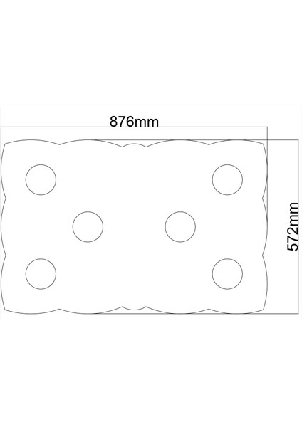 Tavan Spot Göbek TSG-54-6-90CMX56CMX4.5CM fiyatları