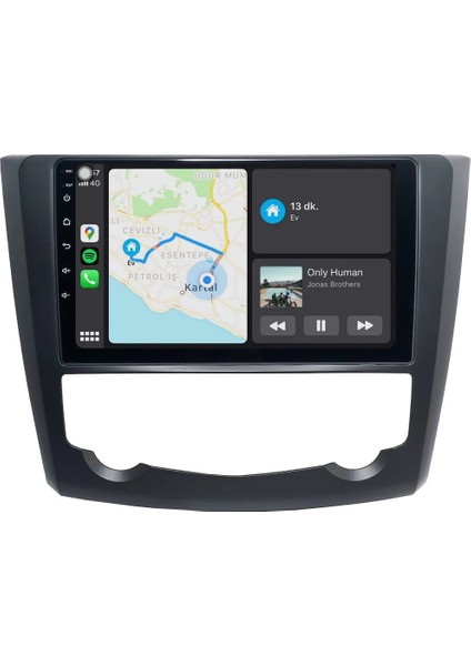 Renault Kadjar Android 12 Carplay Navigasyon Multimedya - 2gb Ram 16GB HDD