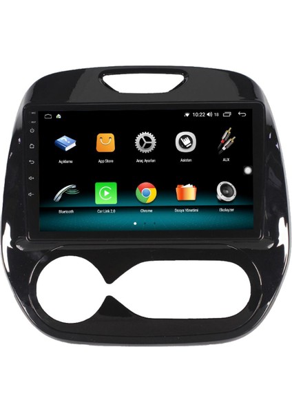Renault Captur Android 12 Carplay Navigasyon Multimedya - 2gb Ram 32GB HDD modelleri