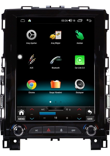 Renault Megane 4 Android 12 Carplay Navigasyon Multimedya - 2gb Ram 32GB HDD fiyatları