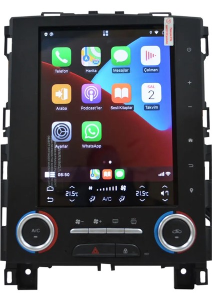 For-X Renault Megane 4 (2016-2023) Android 12 Carplay Navigasyon Tesla Multimedya - 4gb Ram 64GB HDD