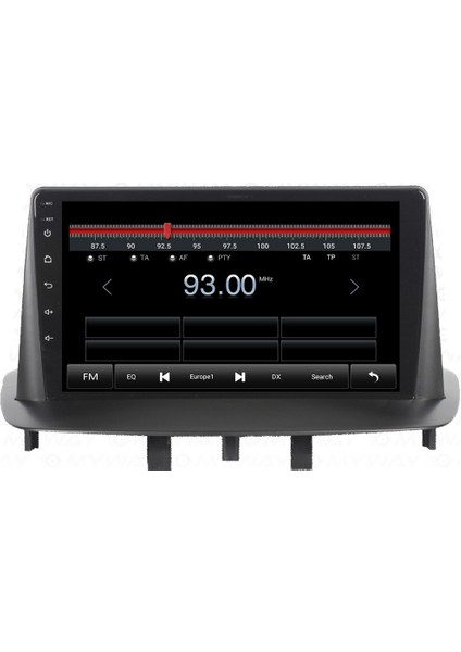 Renault Megane 3 Android 12 Carplay Navigasyon Multimedya - 4gb Ram 64GB HDD fiyatları